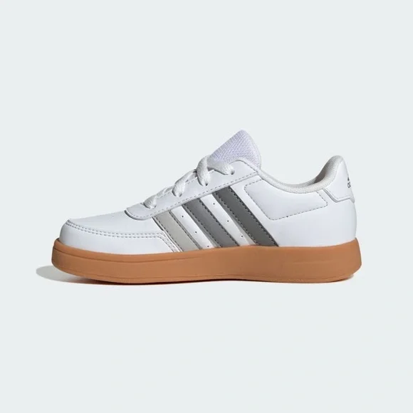 Adidas Breaknet 2.0 White Kids Sneakers | Size‎ 4 / 4.5 | Brand New in Box - Picture 7 of 9